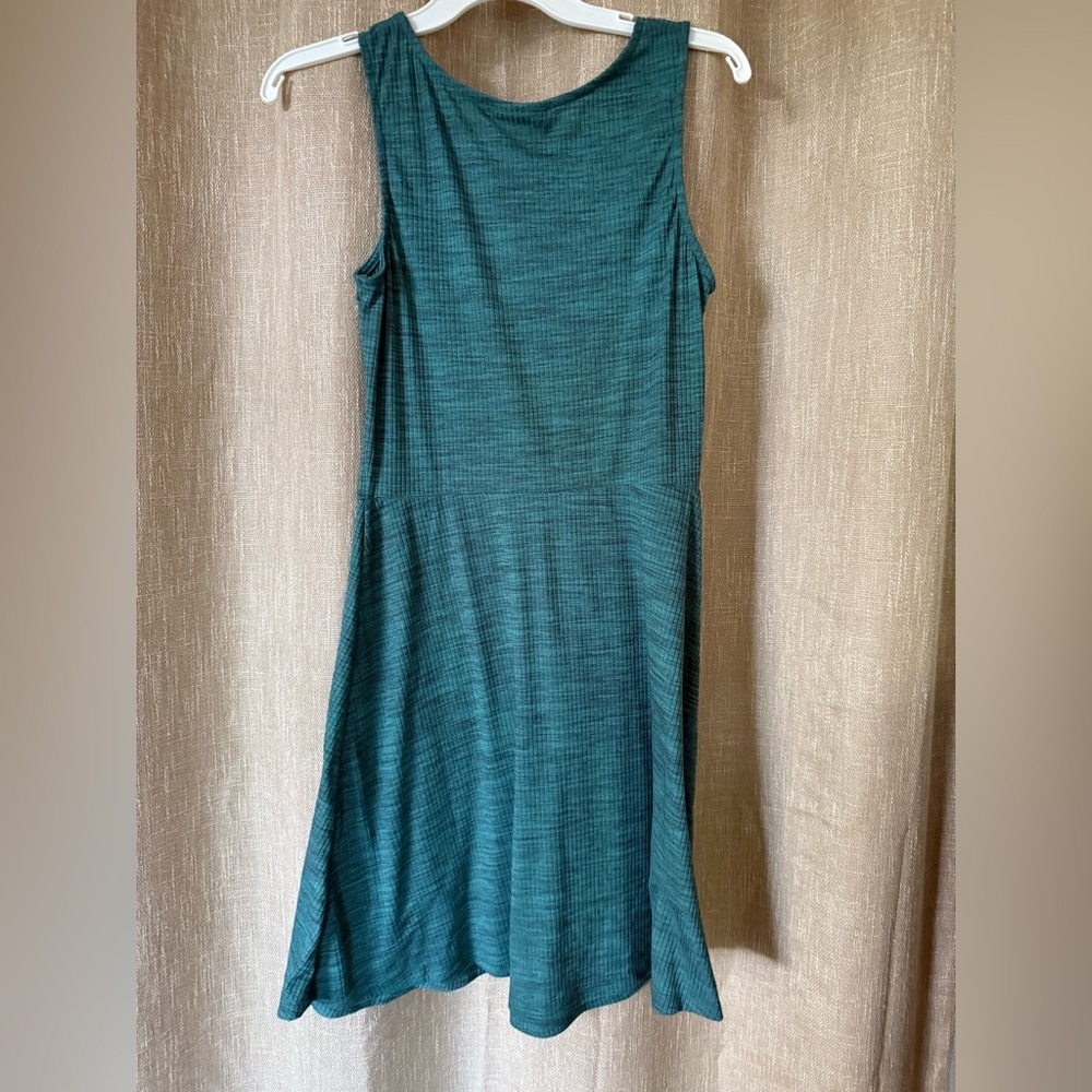 Wrangler Green Ruched Midi Sundress - Picture 2 of 4